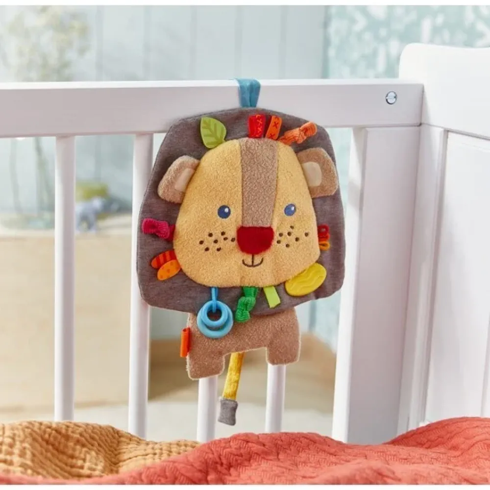 Haba Babyspeelgoed|Knuffelspeelgoed^Hangfiguur Leeuw Leo