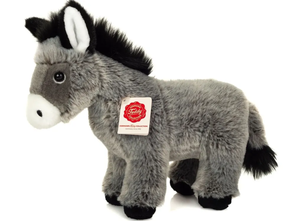 Hermann Teddy Hermann Teddy Collection^Knuffel Ezel Staand 27 cm