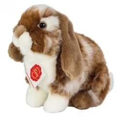 Hermann Teddy Hermann Teddy Collection^Knuffel Haas Zittend Donkerbruin
