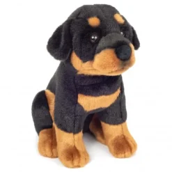 Hermann Teddy Hermann Teddy Collection^Knuffel Hond Rottweiler Zittend 30cm
