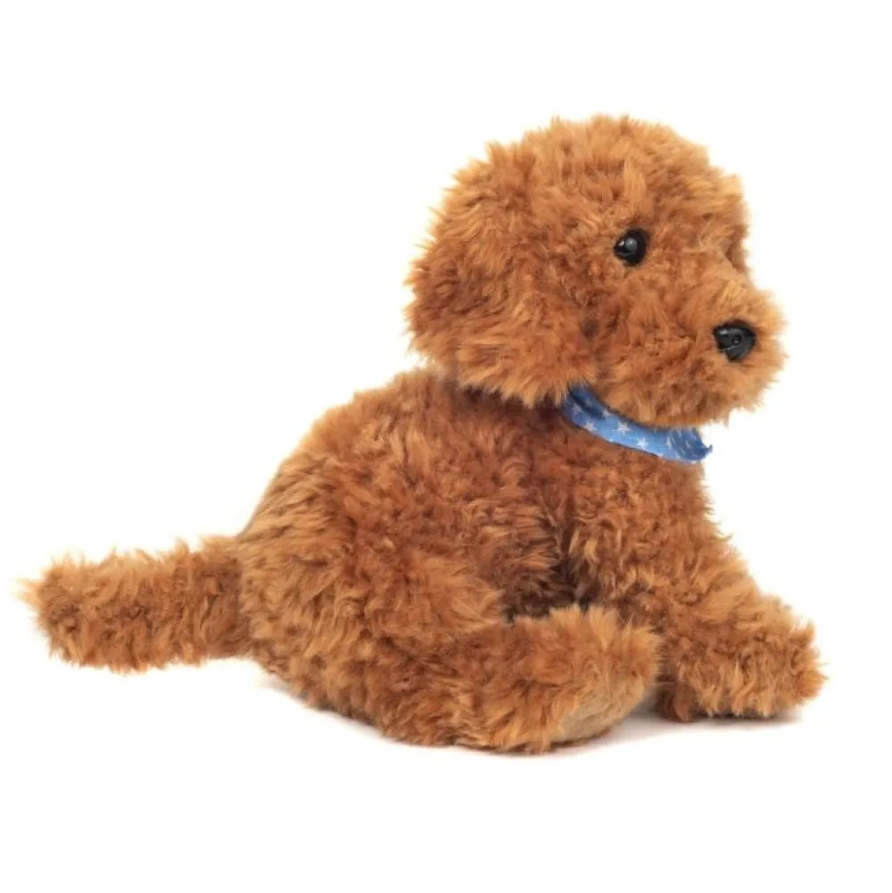 Hermann Teddy Hermann Teddy Collection^Knuffel Hond Goldendoodle Zittend 30cm