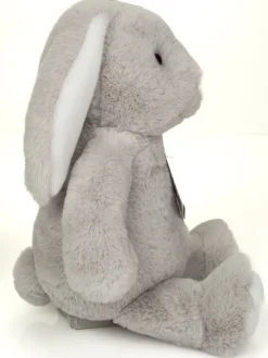 Hermann Teddy Hermann Teddy Herzekind^Knuffel Konijn Abby Grijs 32 cm