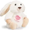 Hermann Teddy Hermann Teddy Herzekind^Knuffel Konijn Poppi Wit