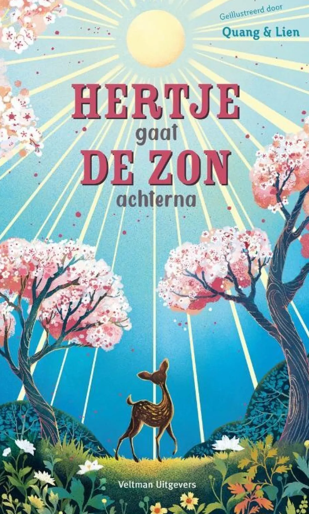 Veltman Uitgevers Prentenboeken|Bekijk Alles^Hertje gaat de zon achterna