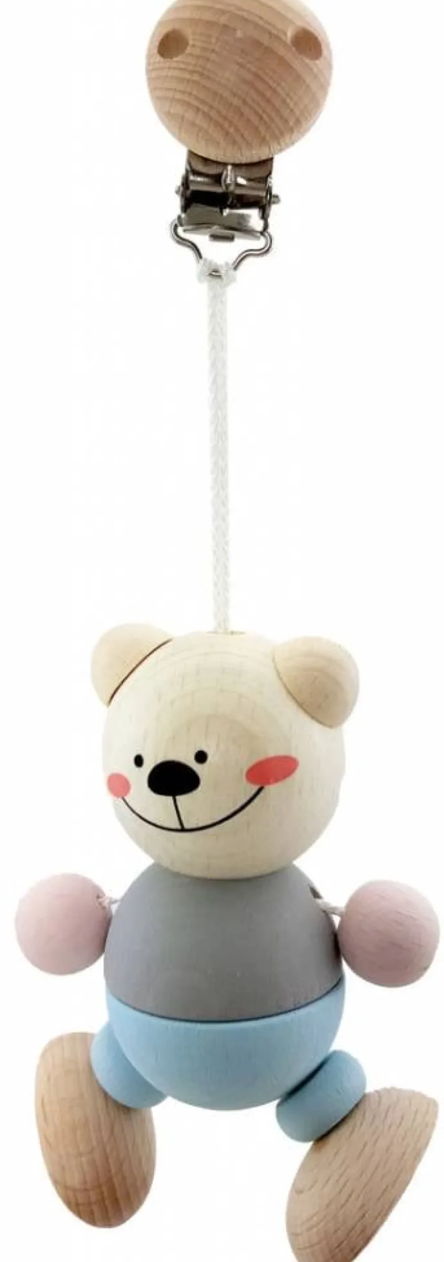 Hess Babyspeelgoed^Clipfiguur Beer Natuur