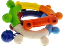 Hess Babyspeelgoed^Grijpfiguur Rammelaar Acht Blauw