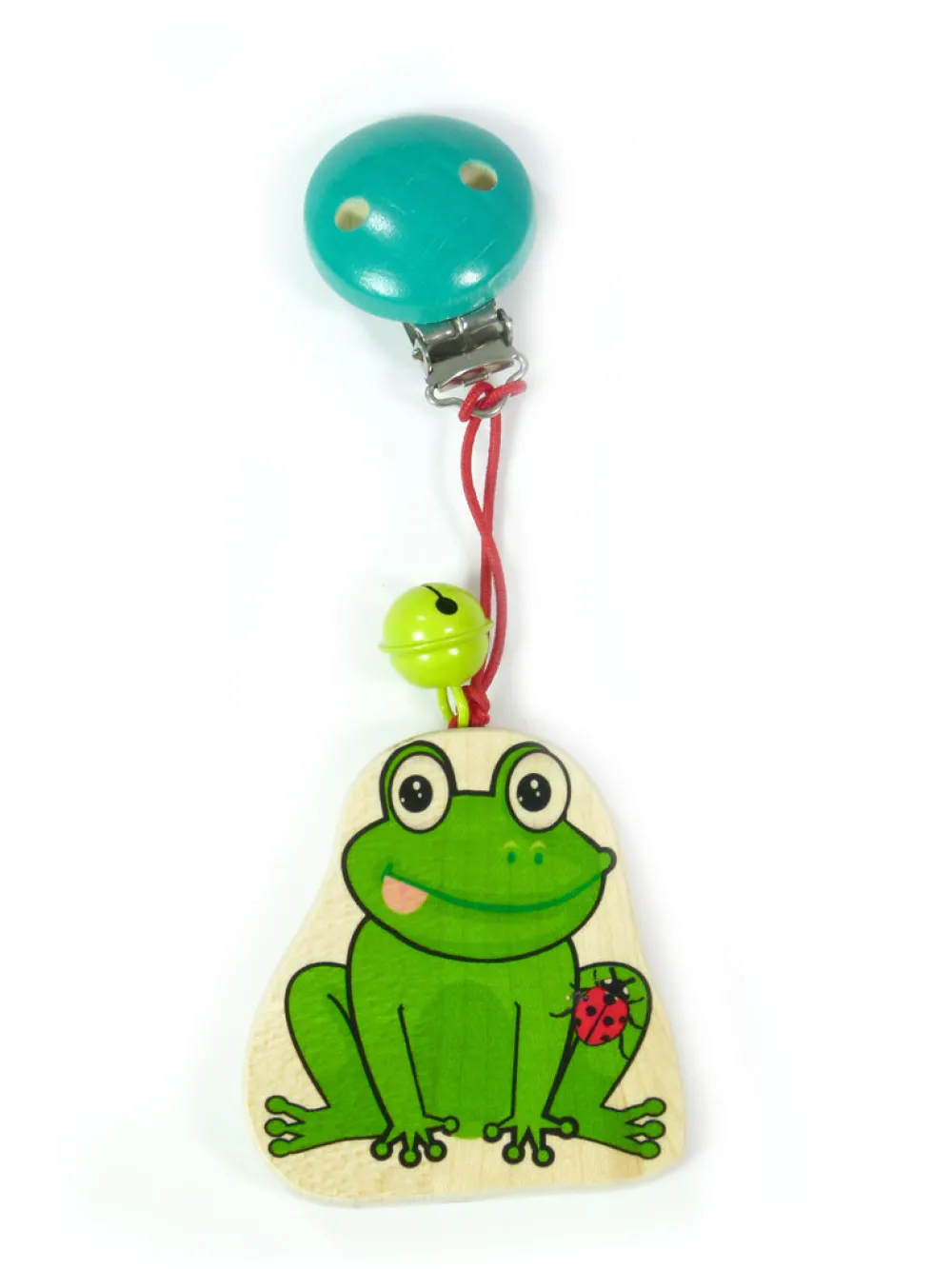 Hess Babyspeelgoed^Kinderwagenhanger Kikker