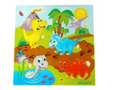 Hess Houten Puzzels^Puzzel Dino Hout