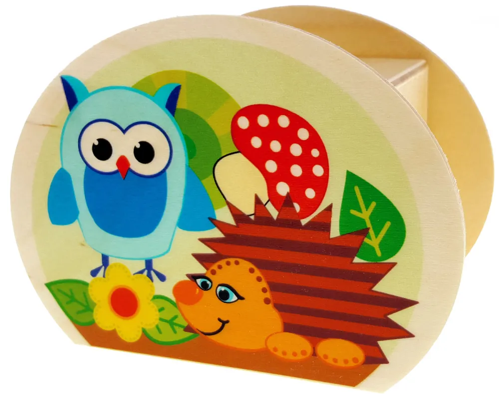 Hess Spaarpotten^Spaarpot Bosdieren Hout