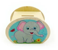 Hess Spaarpotten^Spaarpot Olifant Hout