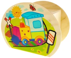 Hess Spaarpotten^Spaarpot Trein Hout