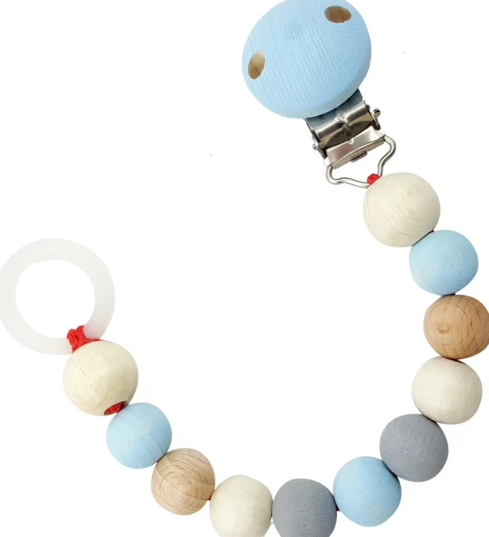 Hess Babyspeelgoed^Speenketting Nature Blauw