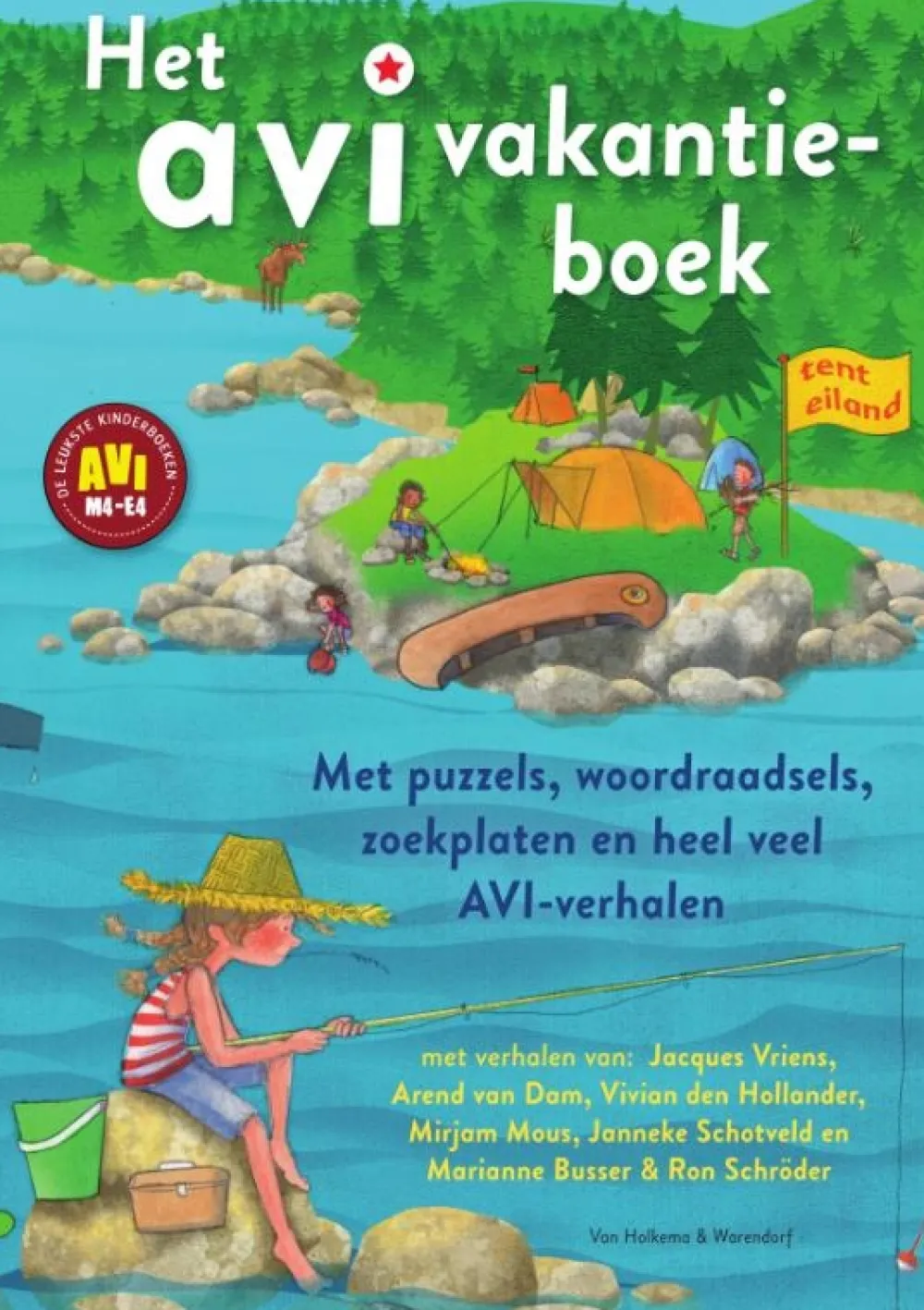 Houtendiershop Educatieve Boeken^Het AVI vakantieboek