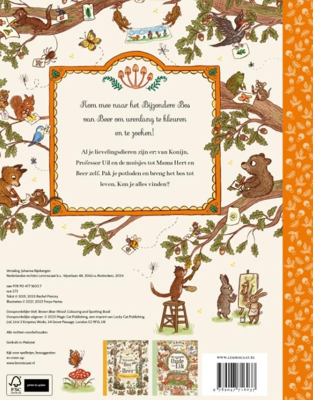 Lemniscaat Kleurboeken^Het Bijzondere Bos van Beer Kleur- en Zoekboek