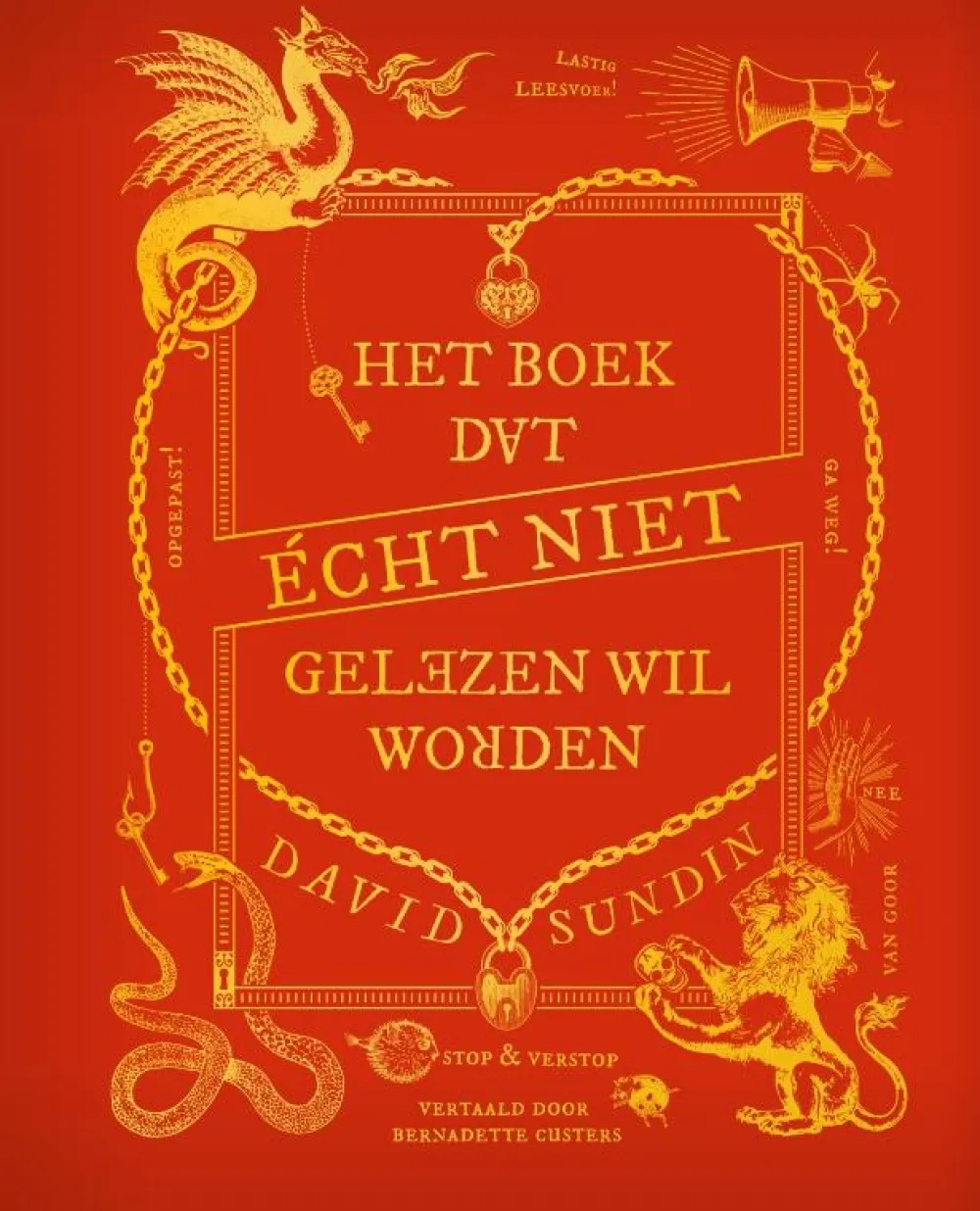 Houtendiershop Prentenboeken^Het boek dat écht niet gelezen wil worden