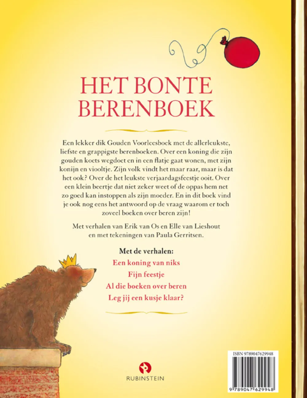 Rubinstein Kleuterboeken^Het bonte berenboek