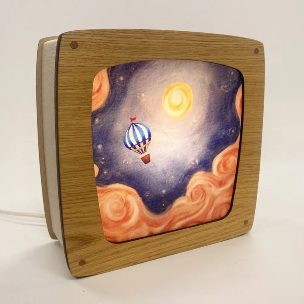 Het Houtlokael Lampen^Seizoenslamp Premium Eikenhout Oak