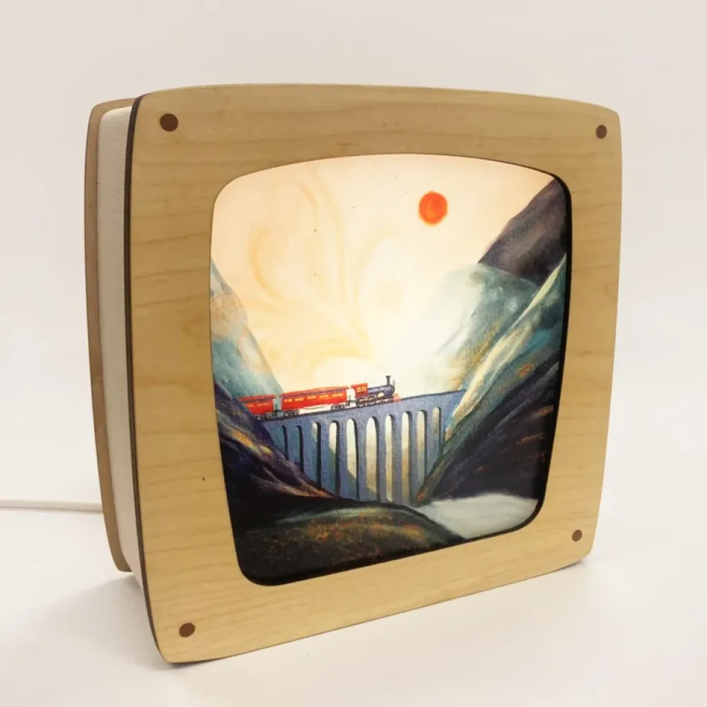 Het Houtlokael Lampen^Seizoenslamp Premium Esdoornhout Maple