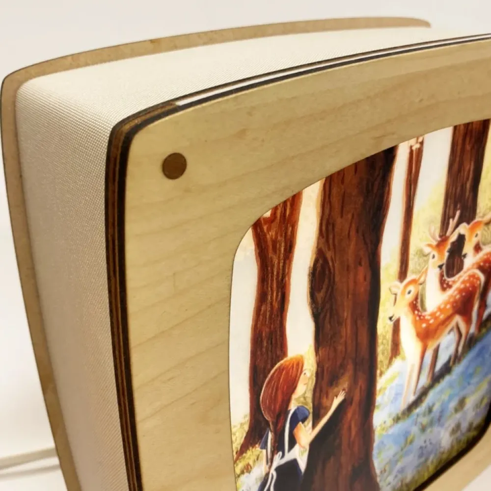 Het Houtlokael Lampen^Seizoenslamp Premium Esdoornhout Maple