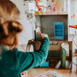 Sam&Julia Het Muizenhuis Creatief^Het Muizenhuis Kartonnen Speelhuis