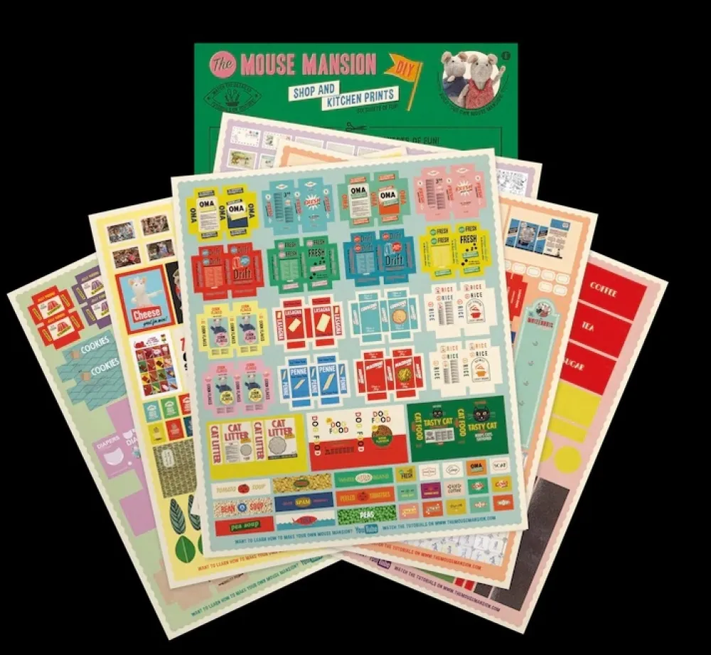 Sam&Julia Het Muizenhuis Creatief^Het Muizenhuis Knipvellen - Keuken en Winkel