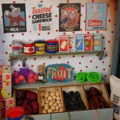 Sam&Julia Het Muizenhuis Creatief^Het Muizenhuis Knipvellen - Behang