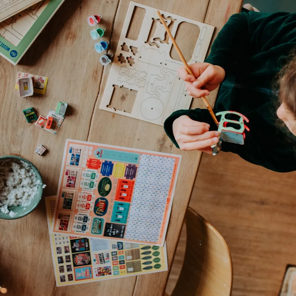 Sam&Julia Het Muizenhuis Creatief^Het Muizenhuis Knipvellen - Woon- en Slaapkamer