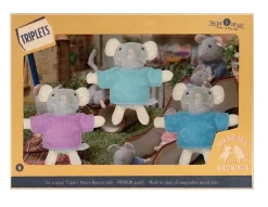 Sam&Julia Het Muizenhuis Het Muizenhuis^Het Muizenhuis Knuffel Muis Drieling