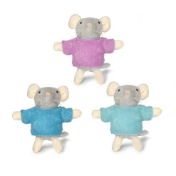 Sam&Julia Het Muizenhuis Het Muizenhuis^Het Muizenhuis Knuffel Muis Drieling