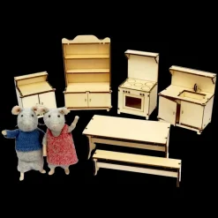 Sam&Julia Het Muizenhuis Creatief^Het Muizenhuis Meubelkit - Keuken