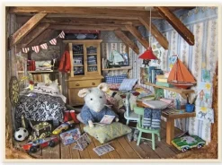 Sam&Julia Het Muizenhuis Legpuzzels^Het Muizenhuis Puzzel Sam's Slaapkamer 200pcs