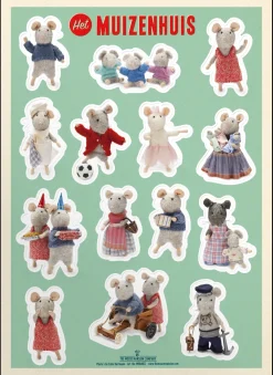 Sam&Julia Het Muizenhuis Creatief^Het Muizenhuis Stickervel Muizen