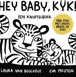 Houtendiershop Peuterboeken^Hey baby, kijk! een knuffelboek