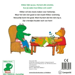 Uitgeverij Leopold Peuterboeken^Hoe voel je je, Kikker?