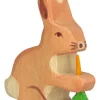 Holztiger Konijnen^Haas met Wortel 80102