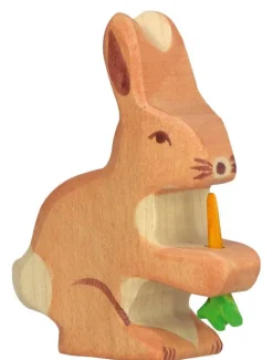 Holztiger Konijnen^Haas met Wortel 80102