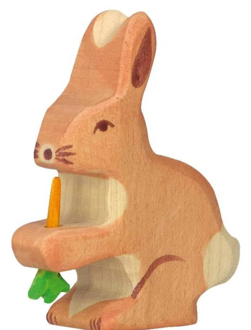 Holztiger Konijnen^Haas met Wortel 80102