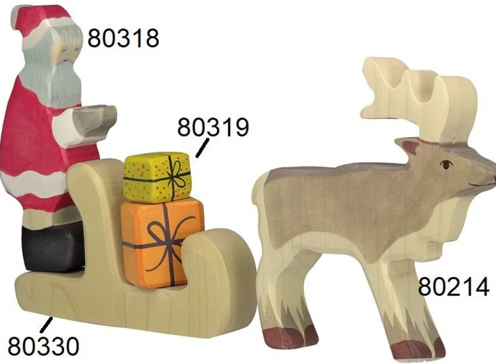 Holztiger Figuren En Toebehoren|Kerst En Seizoen^Kerstman 80318