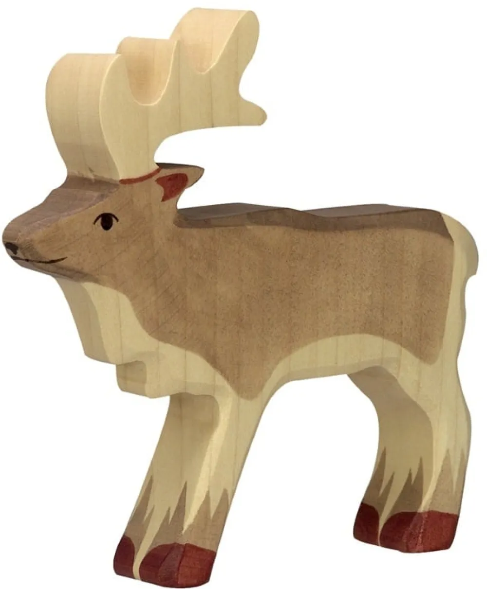Holztiger Wilde Dieren|Kerst En Seizoen^Rendier 80214
