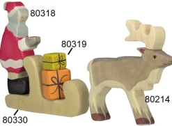 Holztiger Wilde Dieren|Kerst En Seizoen^Rendier 80214