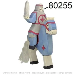 Holztiger Figuren En Toebehoren^Ridder Rijdend Blauw 80255