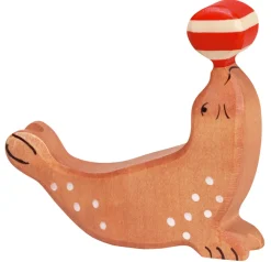 Holztiger Zeedieren|Zeedieren^Zeehond met Bal 80205
