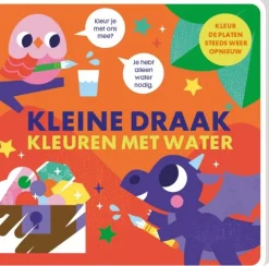 Image Books Creatief|Kleurboeken^Kleuren met Water Kleine Draak
