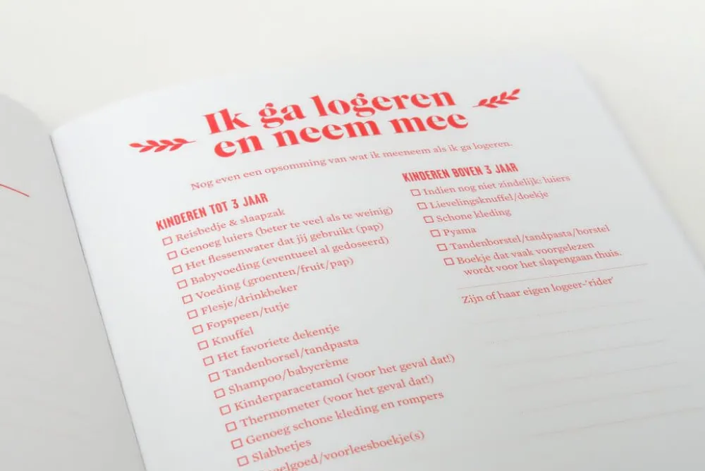 Houtendiershop Educatieve Boeken|Kleine Cadeaus^Invulboek Ik ga Logeren voor Kinderen