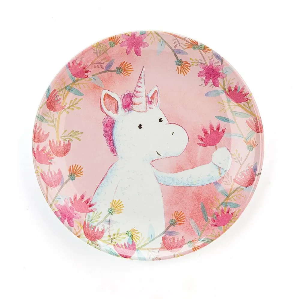 Jellycat Kinderservies^Bord Eenhoorn Unicorn Dreams Melamine