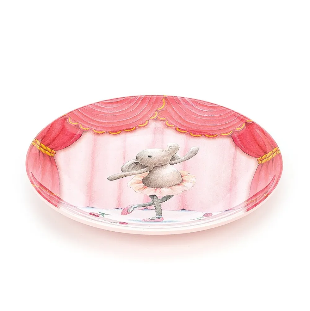 Jellycat Kinderservies|Kraamcadeaus^Bord Muis Elly Ballerina Melamine