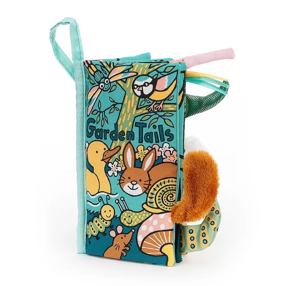 Jellycat Babyspeelgoed|Voelboeken^Knisperboek Staartenboek Garden Tails
