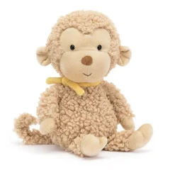 Jellycat Super Softies^Knuffel Aap Fuzzkin Monkey