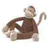 Jellycat Long Legs^Knuffel Aap Slackajack Monkey Small