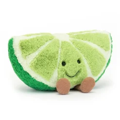 Jellycat Food & Drink^Knuffel Amuseable Limoen Slice of Lime